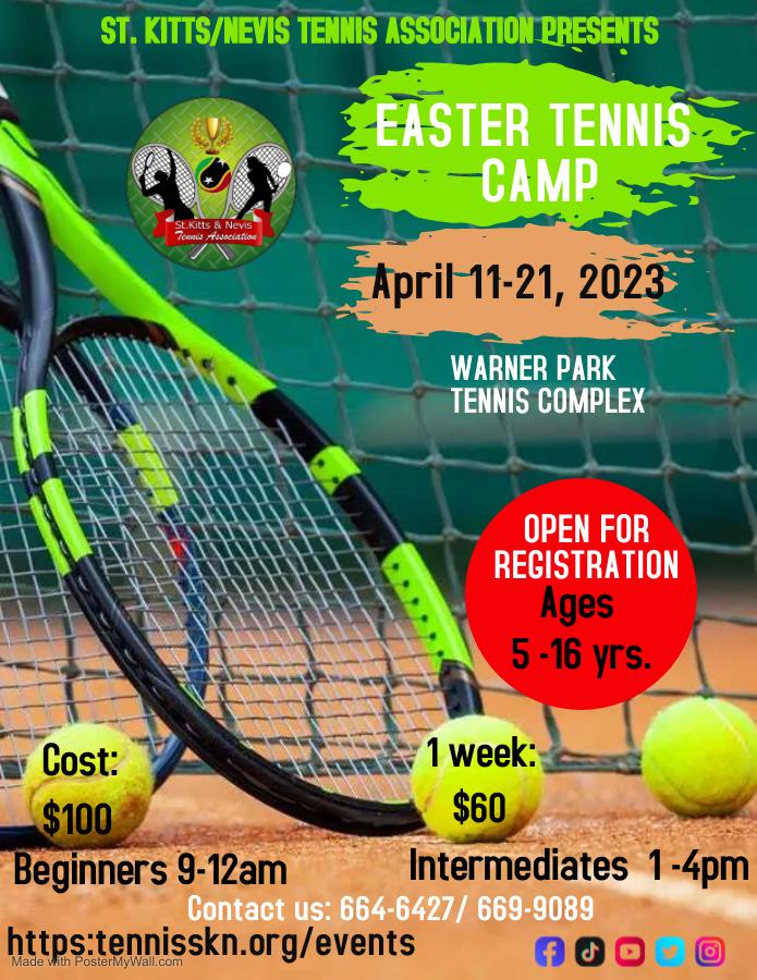 Easter_Camp_2023 EASTER TENNIS CAMP 2023 is Loaded and Ready to Commence.