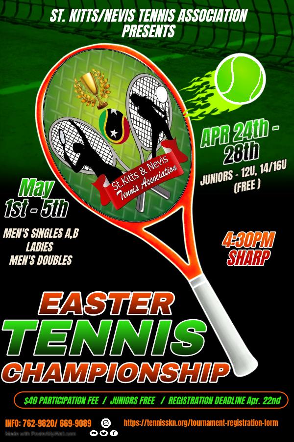 Easter_Tournament_Flyer01 SKNTA presents its Easter "Masterclass Series" Open Championships